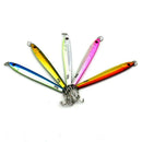 5pcs 30g Lead Casting Jig Metal Slice Fishing Lures Spinning Fishing Hook