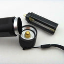 Zoomable 1200lm XML-T6 LED 18650 Flashlight Torch Focus Lamp Light+18650 Charger