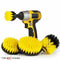 4 Piece Nylon Power Brush Tile and Grout Bathroom Cleaning Scrub Brush Kit Z4K6
