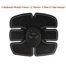 Unisex Wireless Abs Stimulator Abdominal Muscle Trainer Workout Equipment