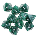 20pcs Acrylic 8-Sided D8 Dices Dies for D&D  RPG Table Game Favours