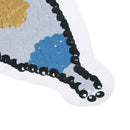 rocket reversible change color sequins sew on patches for clothes diy applique #