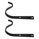Wrought Iron Hanging Plants Wall Hooks Clothing Storage With Screws