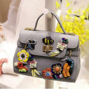 8Pcs Sequins Insect Patches Rhinestone Embroidery Appliques For Clothes Jean