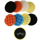 11pcs 6 Inch Compound Drill Buffing Sponge Pads Kit for Car Polishing WaxingSA3C