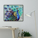 5D DIY Diamond Painting Peacock Full Square Rhinestone Picture Home Decor