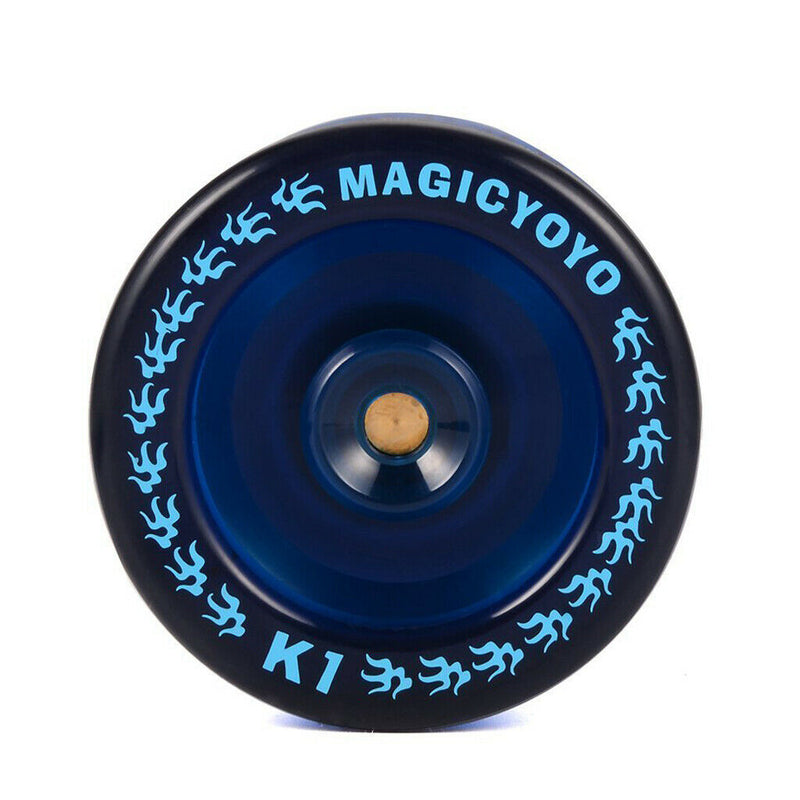 K1 Professional ABS YoYo Ball Bearing String Kids Toys Dark Blue