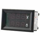 Digital Voltage Meter Dc100V 10A Voltmeter Ammeter Blue+Red Led Amp Dual Z3E1