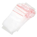 Clear Grip Self Press Seal Resealable Polythene Zip Lock Plastic Jewelry 100M9C7