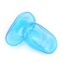 2PCS Practical Travel Hair Color Showers Water Shampoo Ear Protector Cover  Z