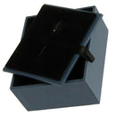 Portable Velvet Cufflink Cuff Links Case Storage Box Gift Display Jewelry