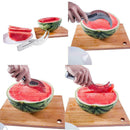 Steel Corer Scoop Cutter Slicers Watermelon Fruit Slice Stainless Server Utensil