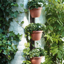 3 Pc/Lot Unique Gutter Downspout Garden Flower Pot Drain Pipe Flower Pots T