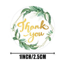 500Pcs/Roll Flower Thank You Stickers Paper Seal Label Cookies Gift DecoratSEAU