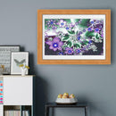 5D DIY Special Shaped Diamond Painting Flower Pattern Embroidery Mosaic Kit