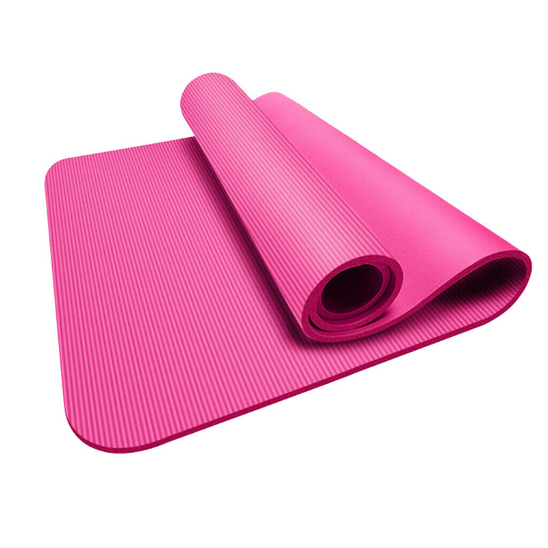 Yoga Mat Dancing Women Men Fitness Exercising Gymnastic Workout Pad Pink