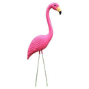 Pink Lawn Pond Flamingo Plastic Garden Party Ornament Art Decor Looking Up