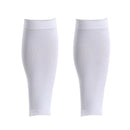 1 Pair Sports Compression Sleeves Socks Shin Calf Leg Support M White