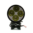 Motorcycle Bright 20W 4LED Headlight Work Driving Spot Light Fog Black