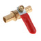 1/4 '' Water / Air Fuel Gas Line Closing 8mm Motorized Ball Valves Ordinary Ball