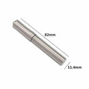 2x Stainless Steel Travel Toothpick Holder Toothpick Box for Travel Trip Home we