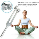 OM136.1Hz Tuning Tool Musical Instrument Yoga Practice Tuner w/ Silicone Hammer