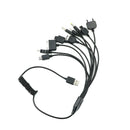 10 in 1 Universal Multi-Function Cell Phone Game USB Charger Charging Cable lj