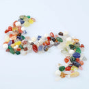 1Bag 100g Mixed Colour Irregular Shape Tumbled Stone Rock Gem Bead Chips Pretty