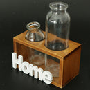 Tabletop Glass Terrarium for Hydroponics Plants Home Office Decor-2