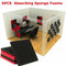 6pcs Soundproofing Foam Sound Absorbing Noise Sponge Foaming For KTV