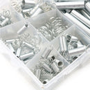 200PVH 20 Sizes Springs Practical Metal Tension/Compresion Springs Assortment-OZ