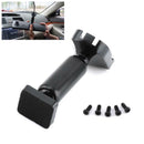 1Pc Black ABS Rear View Mirror Mounting Brackets For Buick 100MM*25MM*28MM