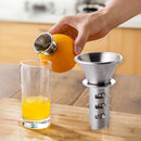 Useful Stainless Steel Fruit Vegetable Tools Lemon Juicer Manually Squeez HOT