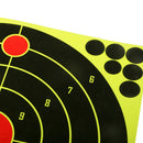 20pcs 12"x12" Self adhesive Splatter & Reactive Targets for Shooting Archery