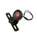 12V Motorcycle Red Rear Tail LED Brake Stop Retro Light Anti Collision Lamp