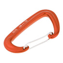 10 Pcs Aluminum Hammock Carabiner Rock Climbing Utility Clip Keychain Buckle