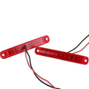20x 12v Smd 9 Led Red Amber Side Marker Rear Lights Position Truck Trailer