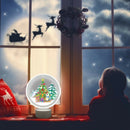 Christmas Tree DIY Special Shaped Drill Diamond Painting LED Mosaic Lights