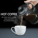 34Oz 1000ml French Coffee Press Tea Maker with Filters Durable Handle Black