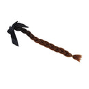 Helmet Braids Gradient Ramp Ponytail Motorcycle Helmet PC Fiber Hair 24"