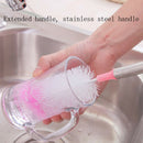 1 Pcs Bottle Cup Cleaning Brush Long Handle Bendable Scrubbing Cleaner Too%!