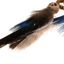 Car Dream Catcher for Rearview Mirror Handmade  Navy Blue Car Charms Hanging  3C