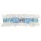 Elastic Wedding Bridal Satin Pearls Rhinestone Bowknot Lace Garter
