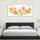 5pcs Tulip 5D DIY Full Drill Diamond Painting Embroidery Mosaic Kits Wall Art