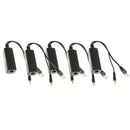 5Pcs IEEE802.3af PoE Splitter 12 Volts Output Power Over Ethernet for Office