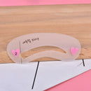 3X/Set Eyebrow Mold Makeup Cosmetic Tools Thrush Card Artifact Aid Accessorie Gn