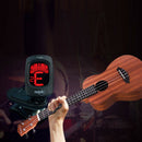 Musedo T-29U Mini Clip-on Clip on LCD Display Ukulele Tuner Backlight 360 D I9H8