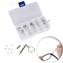 Tiny Screws Nut + Screwdriver Watch Eyeglass Glasses Repair Tool Set Kit neM&