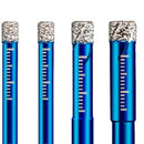 6Pcs All-Ceramic Floor Tiles, Vitrified Brick Drilling Bits, Granite Marble K1O7