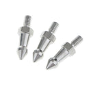 Long 4cm Tripod Monopod Foot Spike Compatible 1/4" Thread - Pack of 3